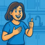 Strona główna 11 Kobieta zadowolona z doskonale wykonanej usługi