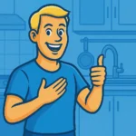 Strona główna 10 Mężczyzna zadowolony z doskonale wykonanej usługi